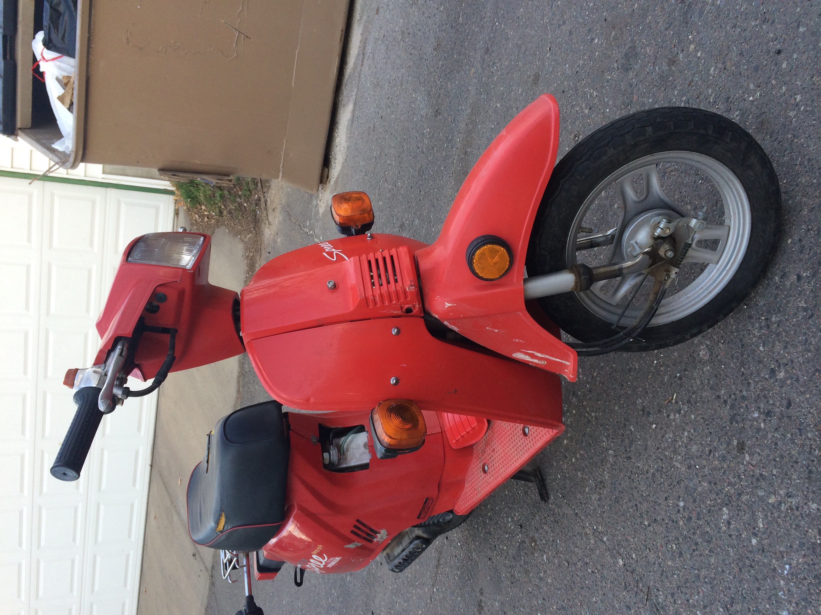 1986 Honda Spree scooter